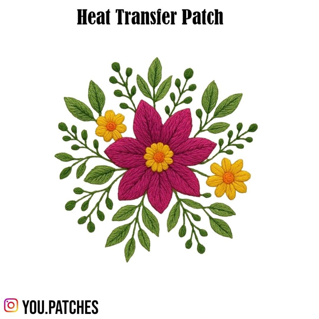 Heat Transfer Flower Bunch