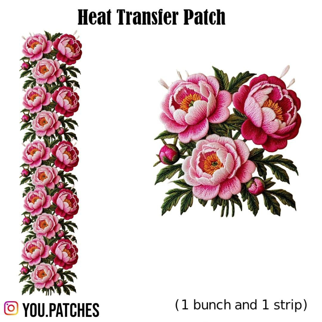 Heat Transfer Flower Deal