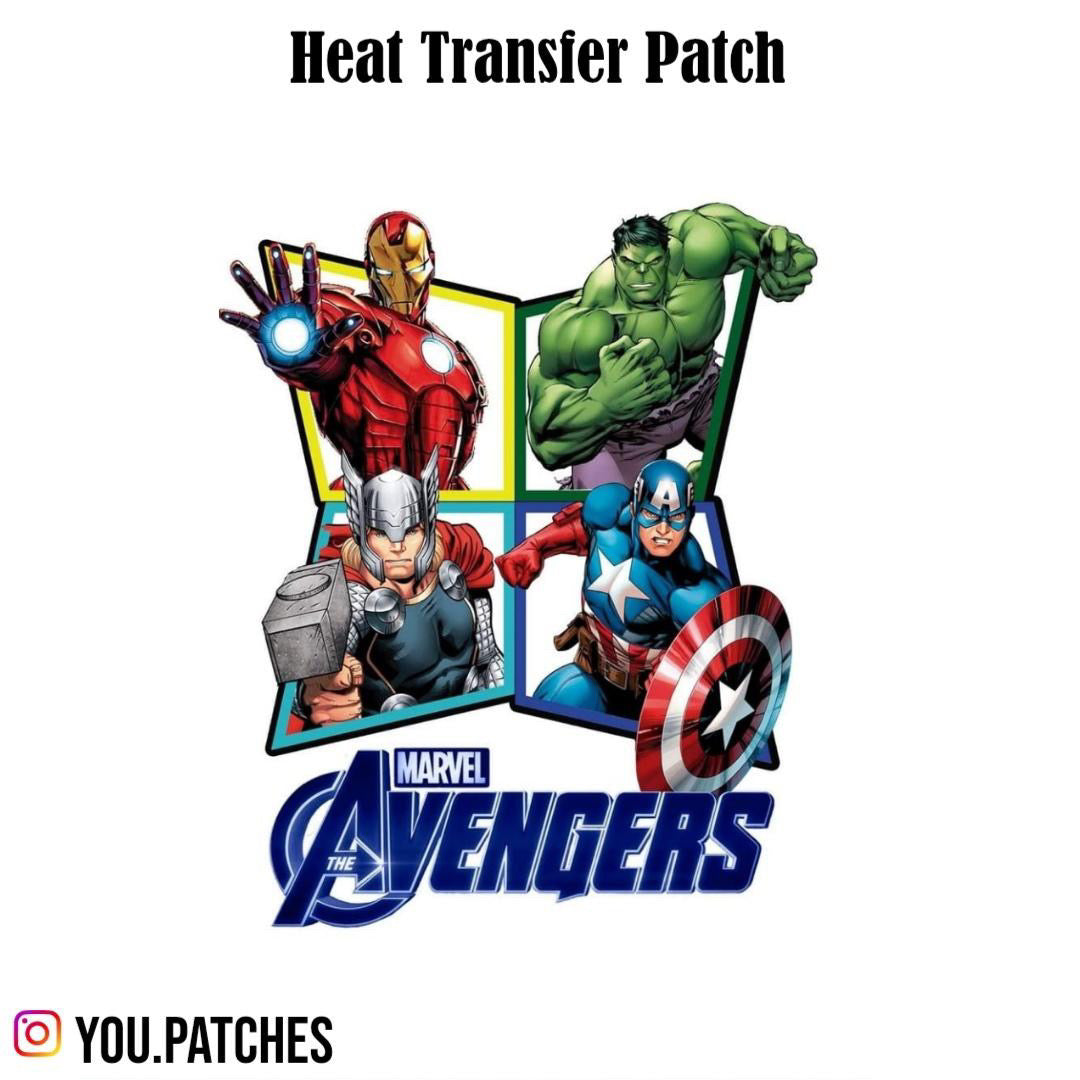 Heat Transfer Avengers Patch