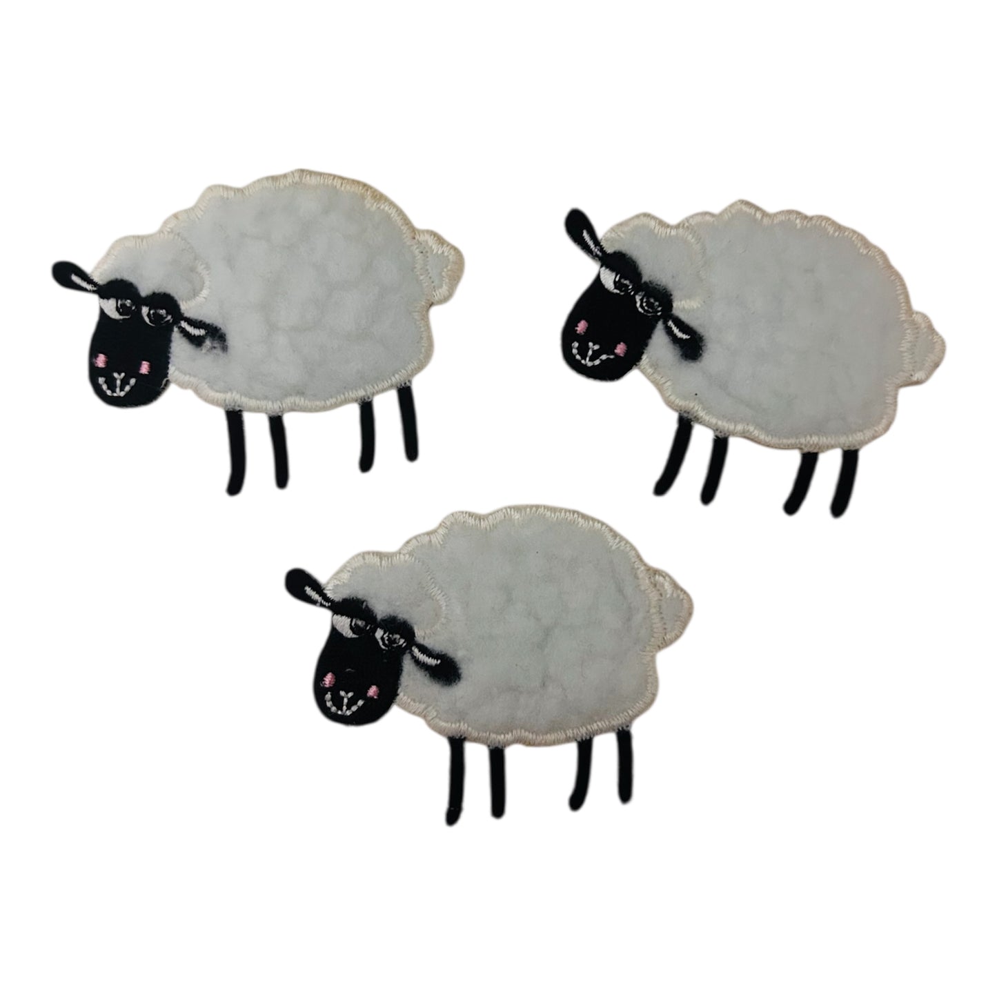 Embroided Sheep Patch (Pack of 1pc)