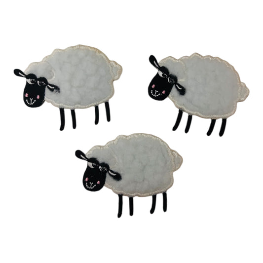Embroided Sheep Patch (Pack of 1pc)