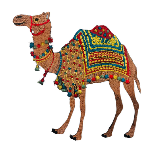 Embroided Camel Patch