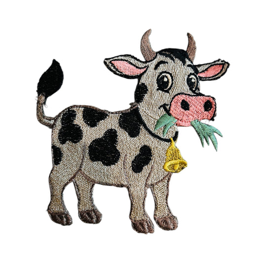 Embroided Cow Patch