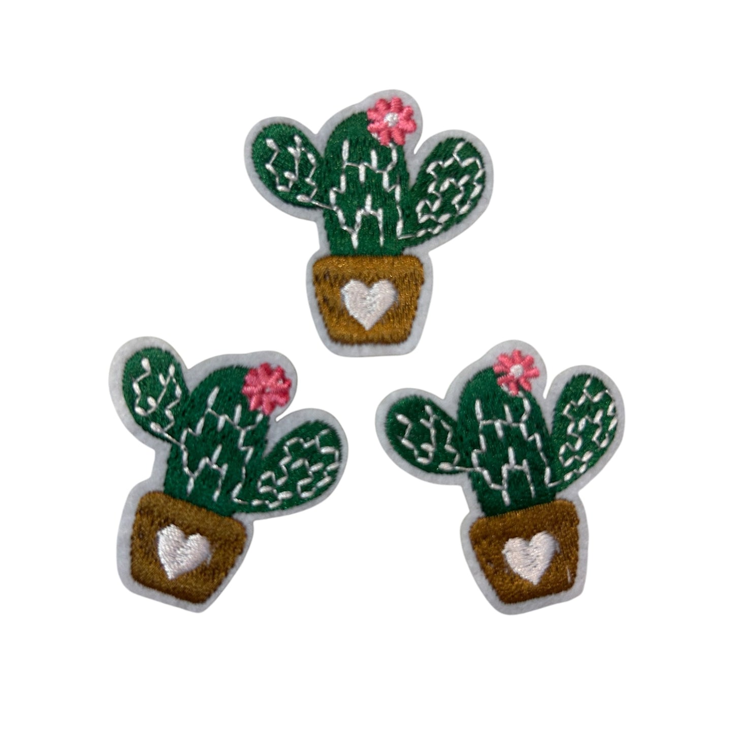 Embroided Cactus Patch (Pack of 3)