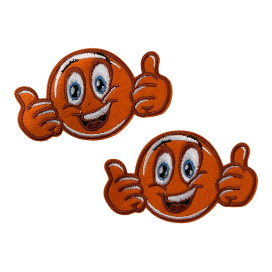 Embroided Emoji Patch (Pack of 2)