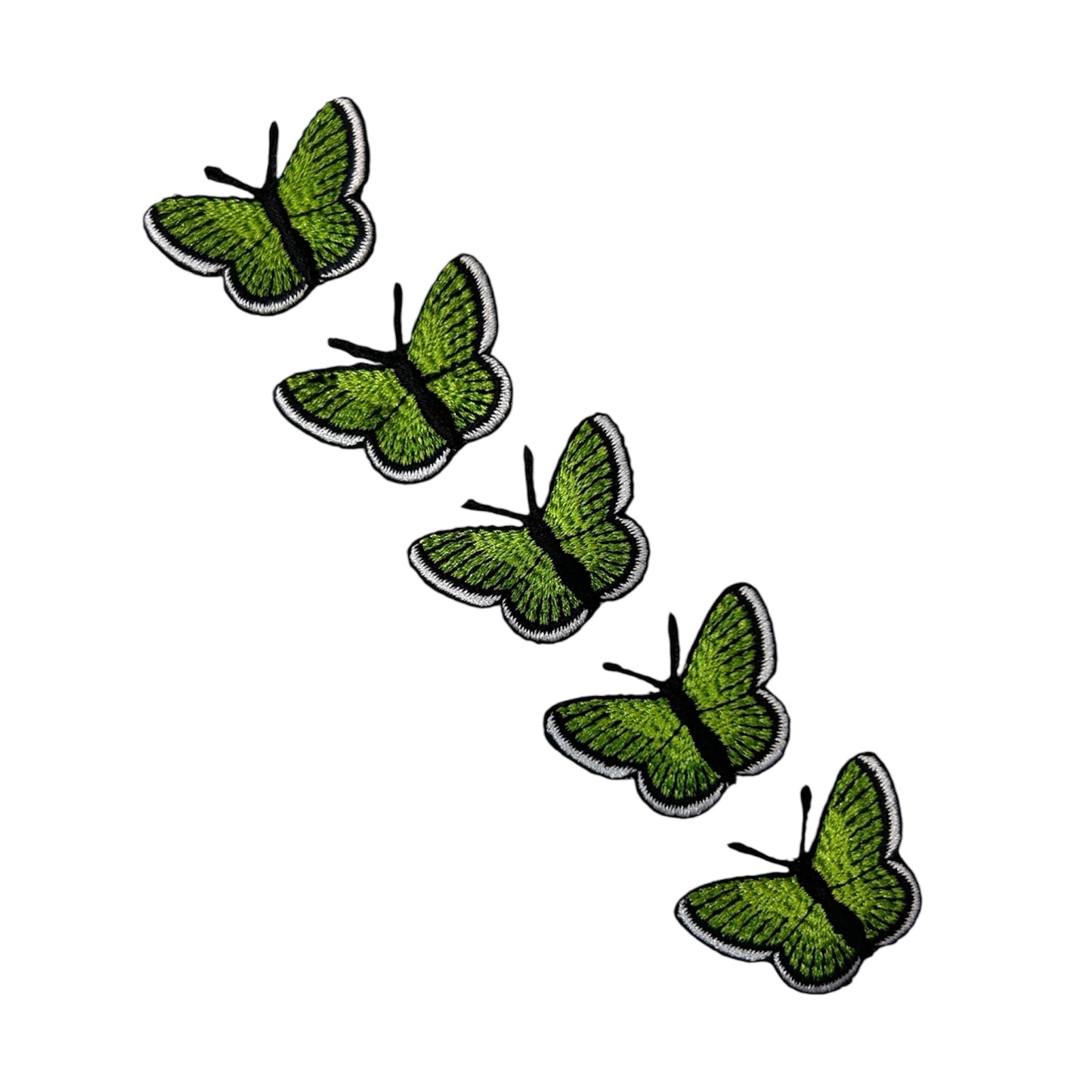 Embroided Iron On Butterfly Patch (Pack of 12)