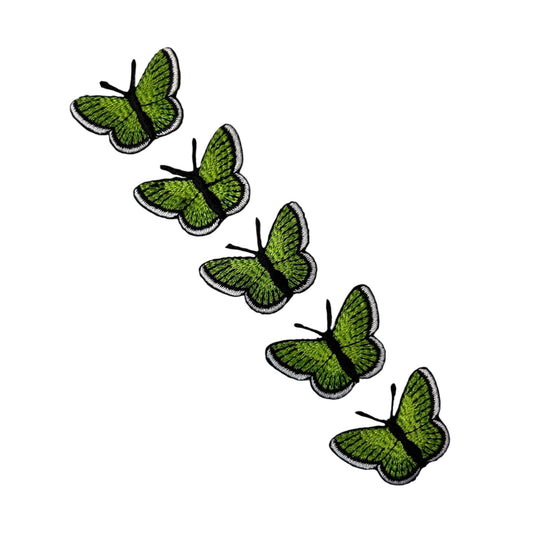Embroided Iron On Butterfly Patch (Pack of 12)