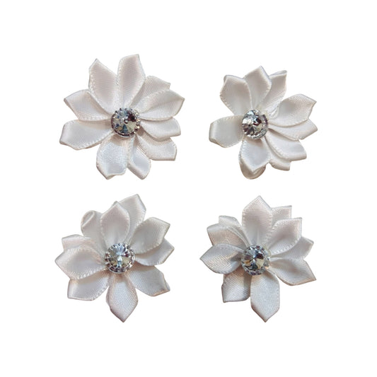 Ribbon Flowers Patch (Pack of 10)