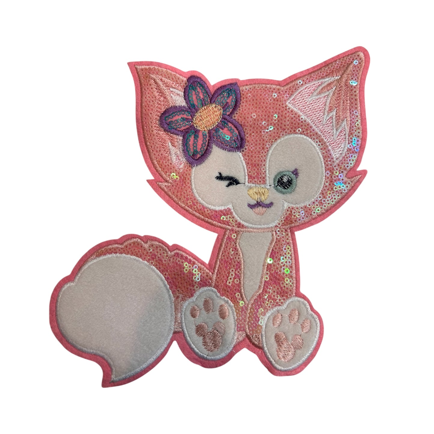 Embroided Fox Patch