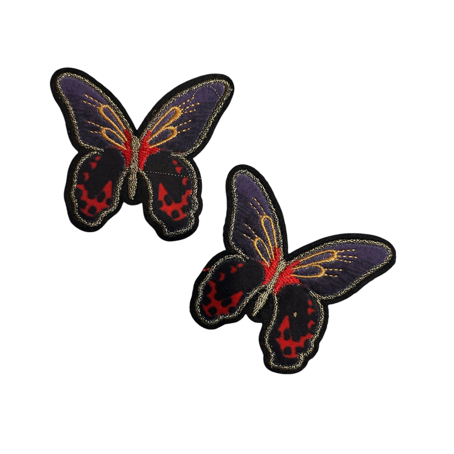 Embroided Butterfly Patch (Pack of 2)