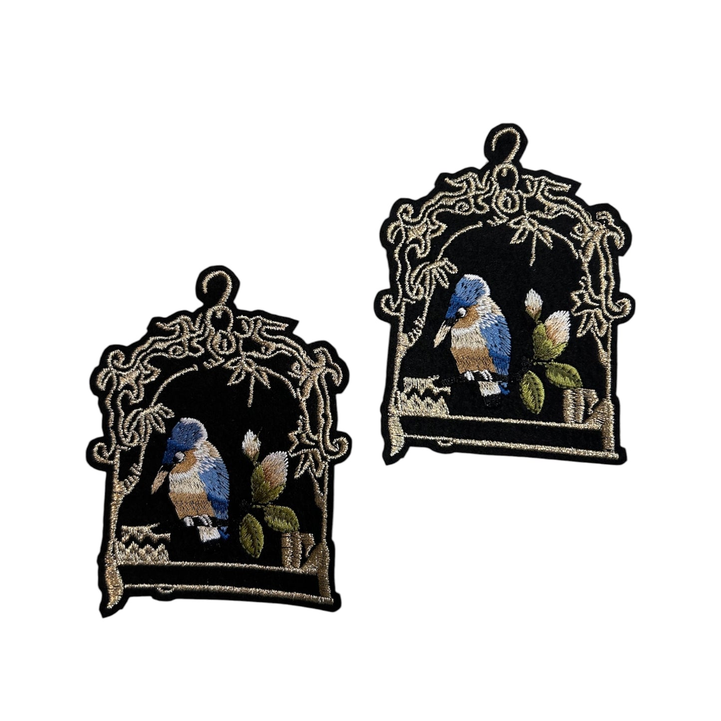 Embroided Cage Patch (Pack of 2)