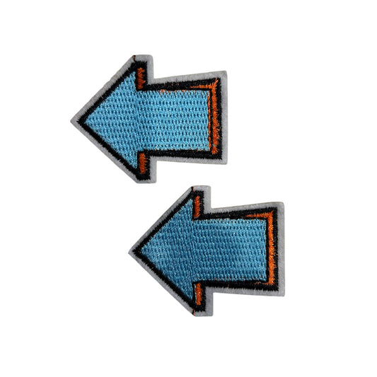 Embroided Iron On Arrow Patch (Pack of 2)