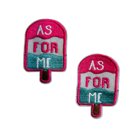 Embroided Ice Cream Patch (Pack of 2)
