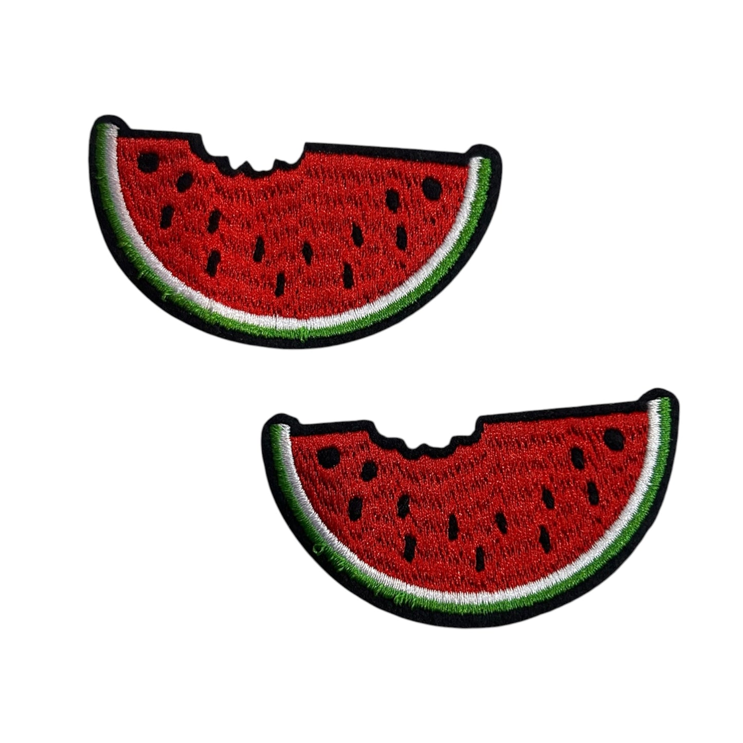 Iron On Embroided Watermelon Patch (Pack of 2)