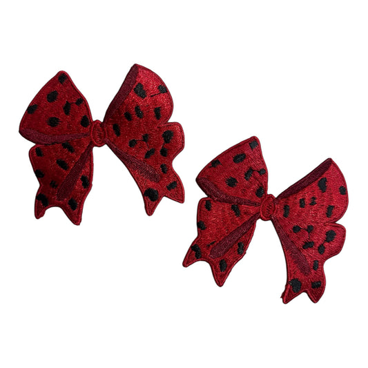 Embroided Bow Patch (Pack of 2)