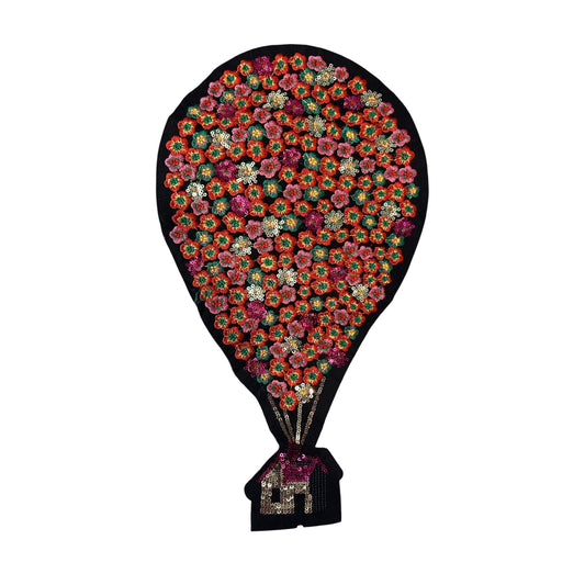 Embroided Hot Air Balloon Patch