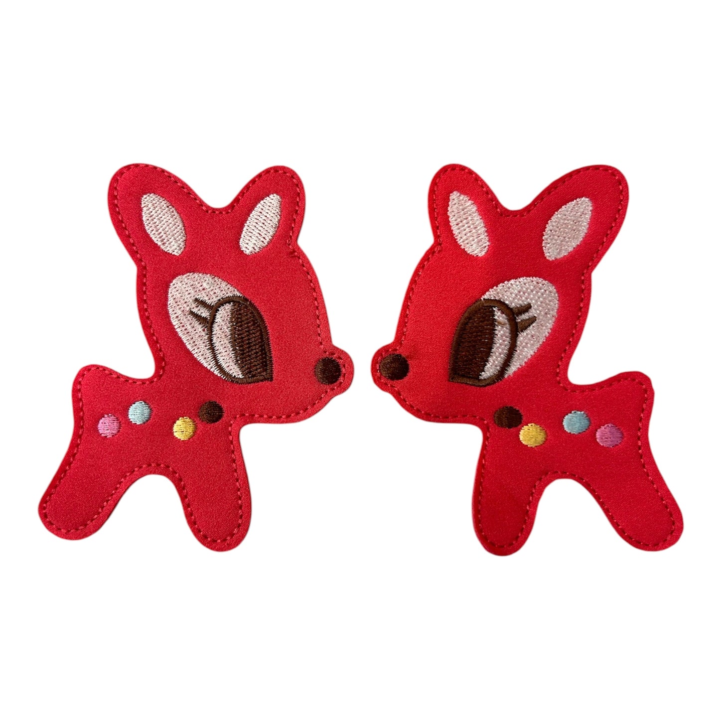 Embroided Deer Patch (Pack of 2)