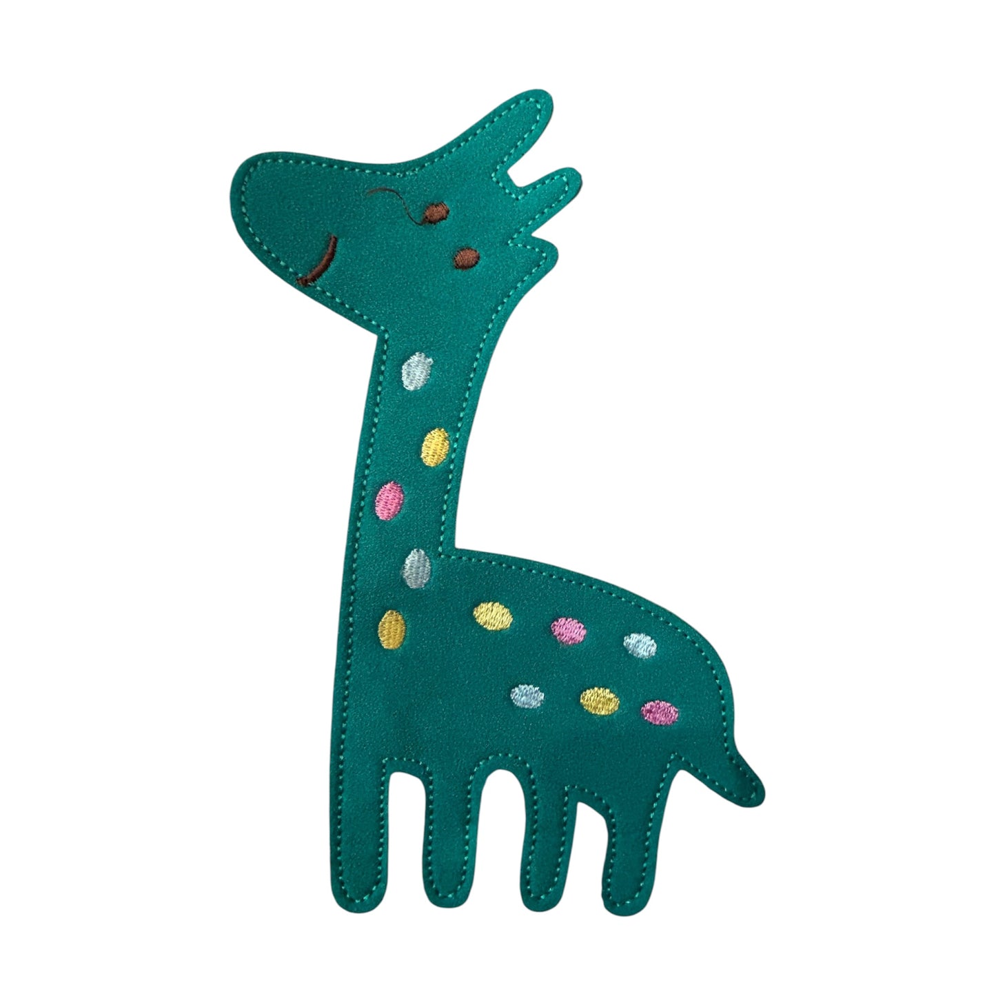 Embroided Giraffe Patch