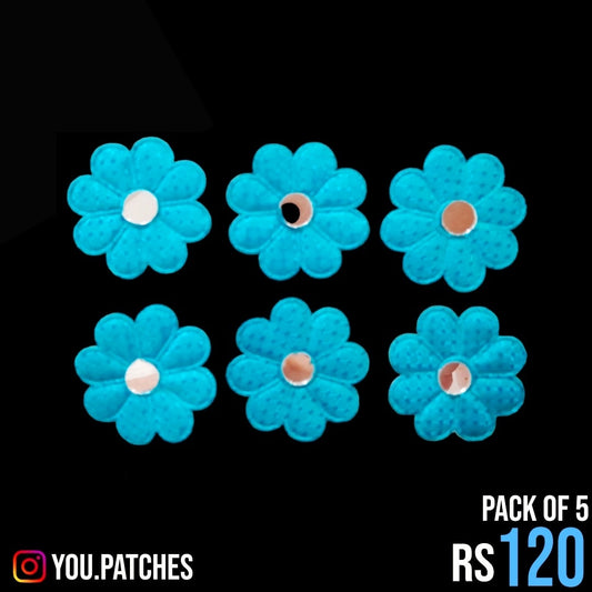 Flowers Patch (Pack of 5)