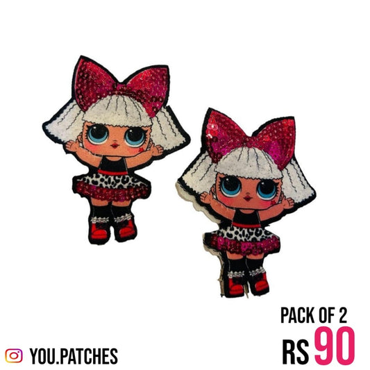 Stick On Doll Patch (Pack of 2)