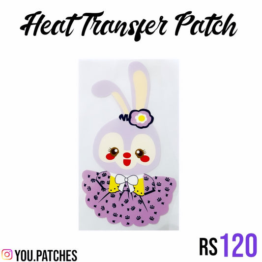 Heat Tansfer Bunny Patch