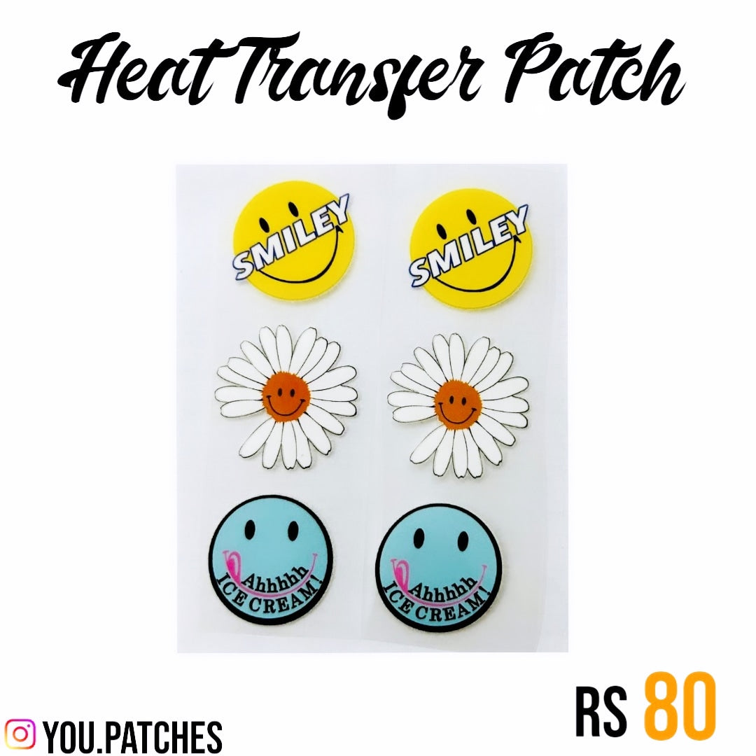 Heat Transfer Emoji patch