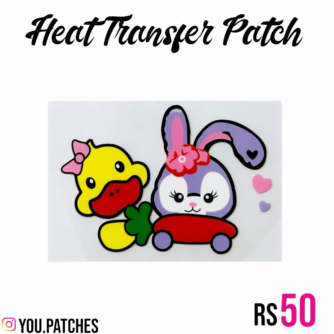 Heat Transfer Bunny Patch