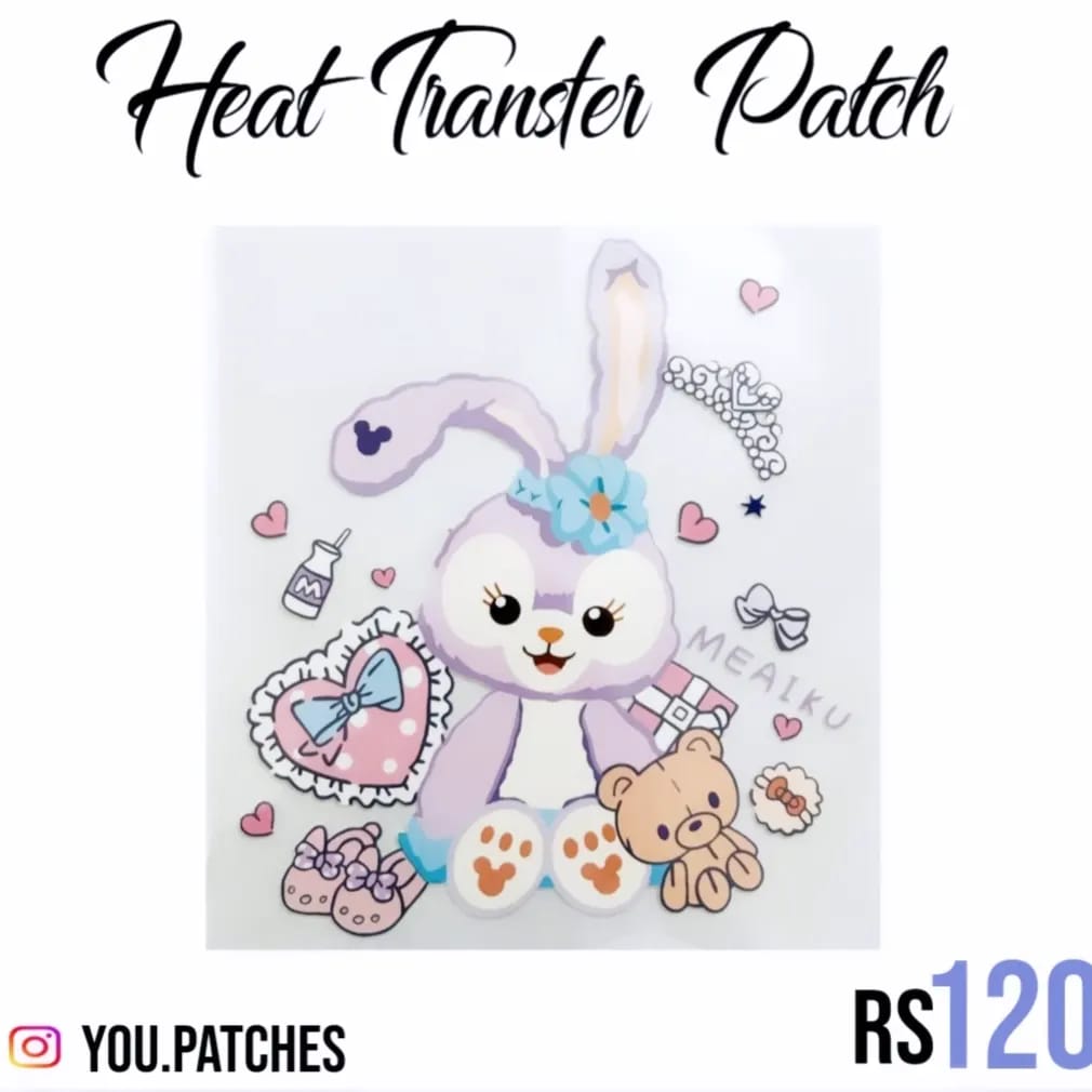 Heat Transfer Bunny Patch