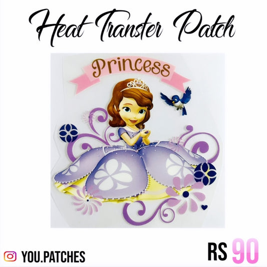 Heat Transfer Princess Patch