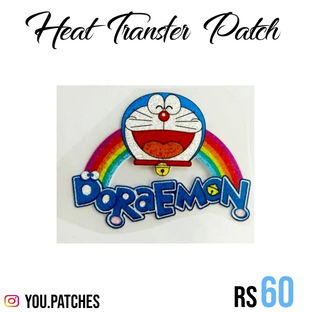 Heat Transfer Doremon Patch