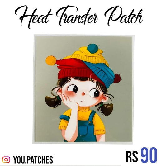 Heat Transfer Doll Patch