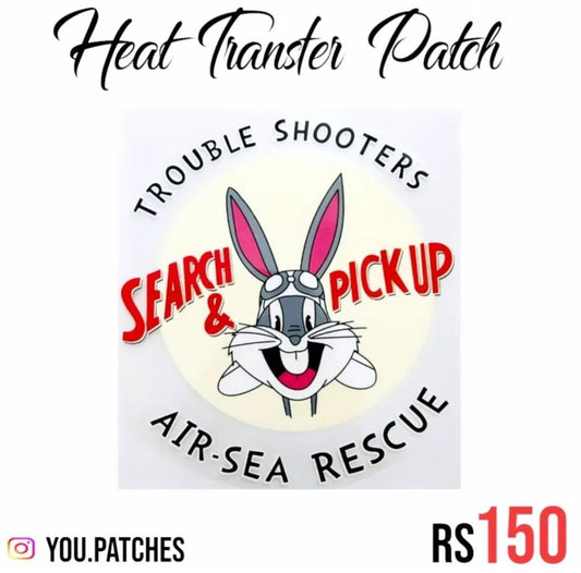 Heat Transfer Bunny Patch