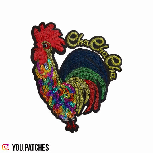 Embroided Hen Patch