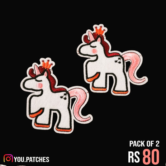 Stick On Unicorn Patch (Pack of 2)