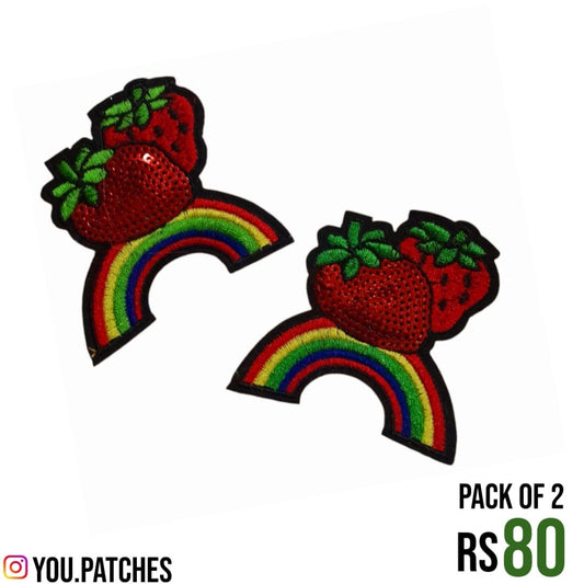 Stick on Rainbow Patch (Pack of 2)