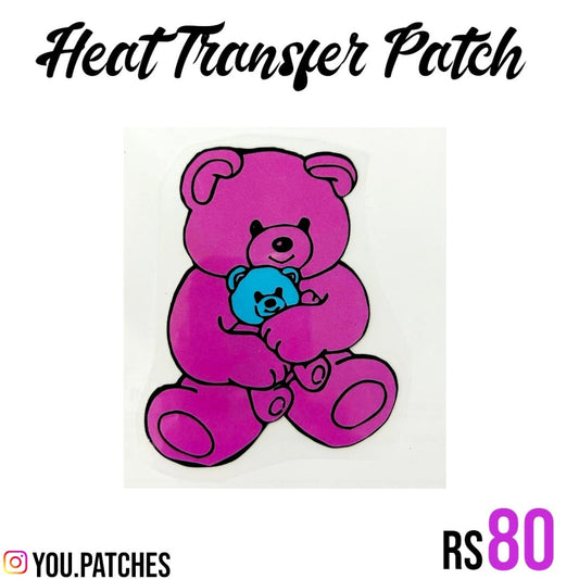 Heat Transfer Bear Patch