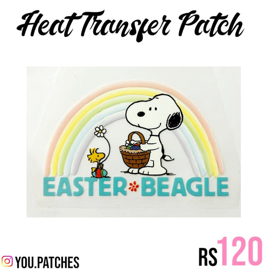 Heat Transfer Snoopy Patch