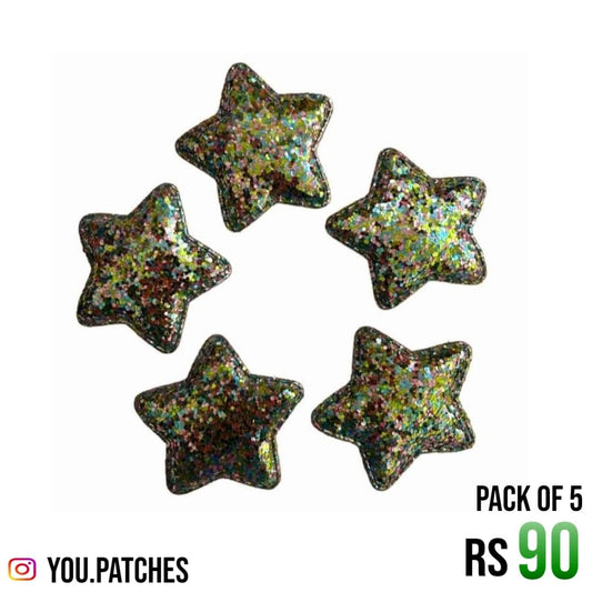 Foamic Glittery Patches (Pack of 5)