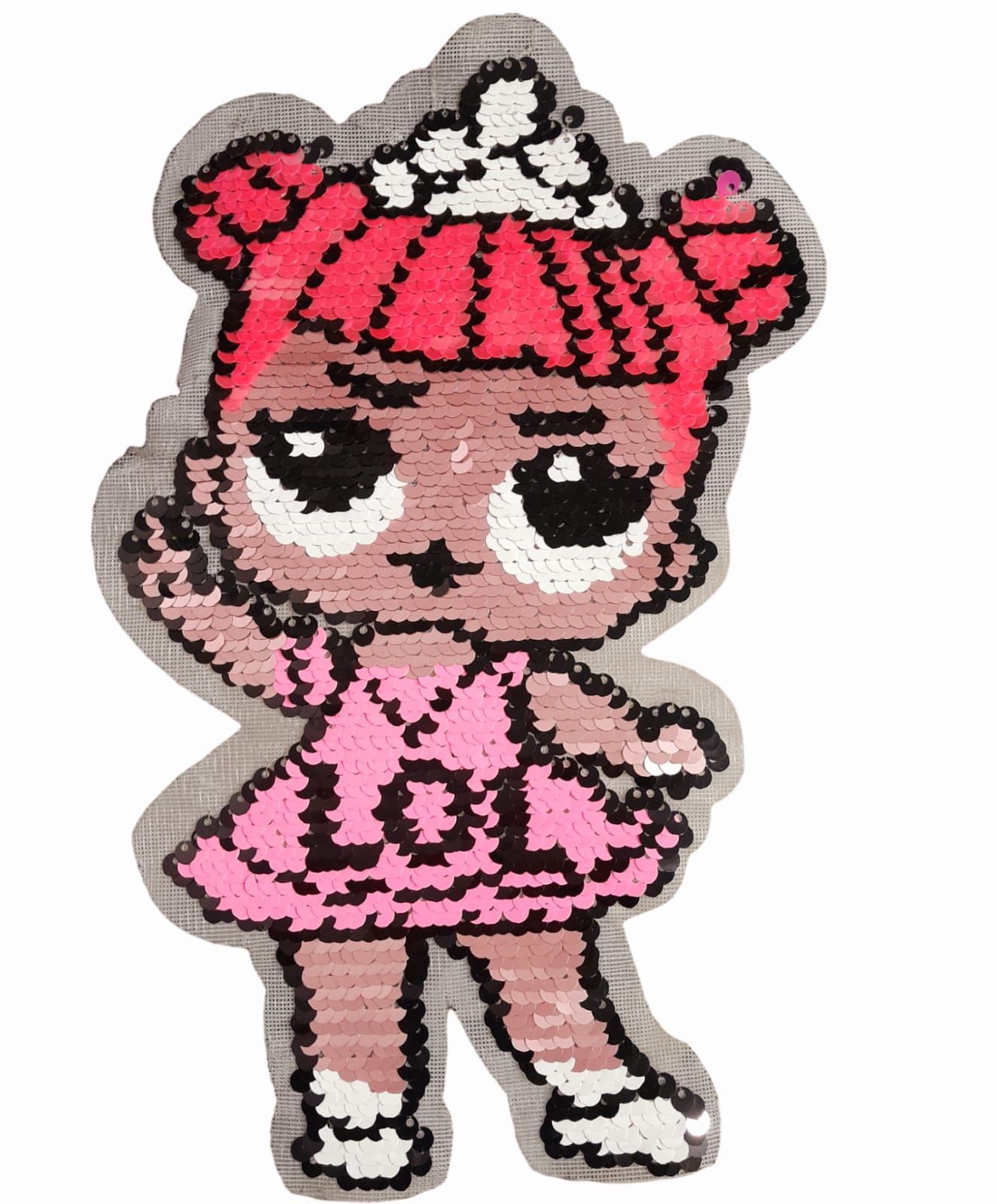 Reversible Sequence Lol Doll Patch