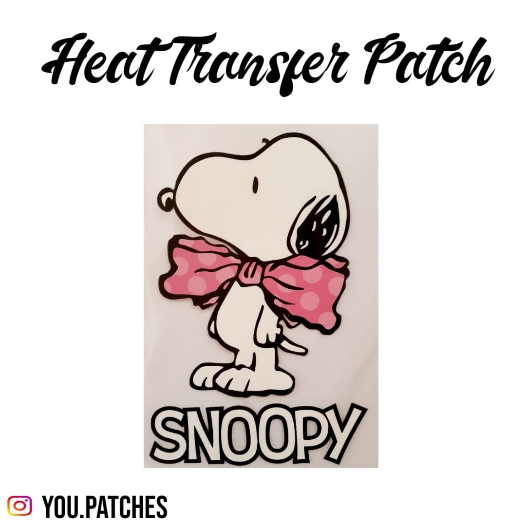 Heat Transfer Snoopy Patch