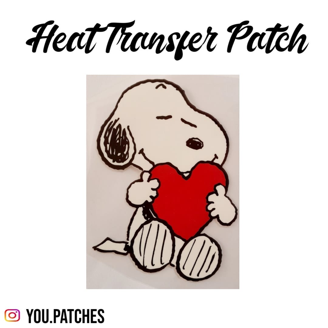 Heat Transfer Snoopy Patch