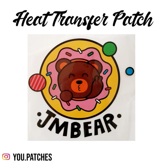 Heat Transfer Bear Patch