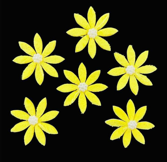 Yellow Flowers Patch (Pack of 5)