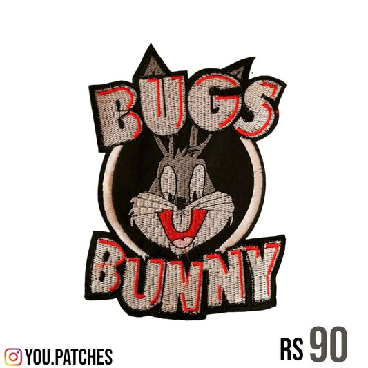 Embroided Bugs Bunny Patch