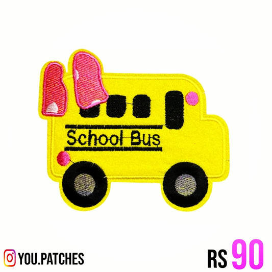 Stick on School Bus Patch