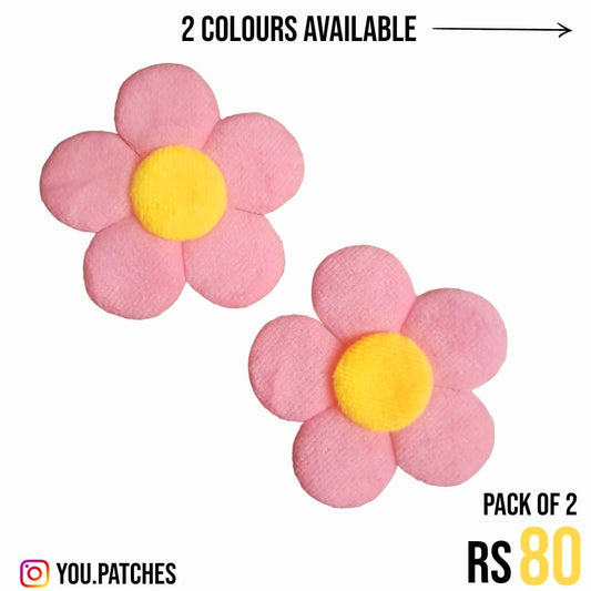 Foamic Flowers Patch (Pack of 2)