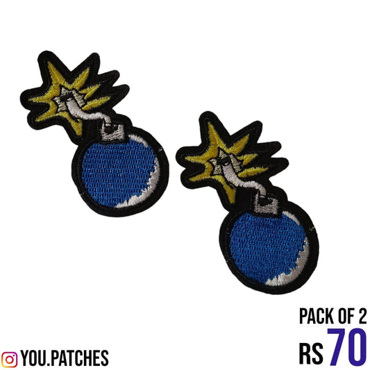 Stick on Bomb Patch (Pack of 2)