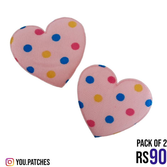 Foamic Multi Hearts Patch (Pack of 2)