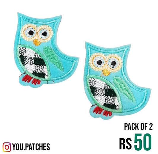 Stick on Owl Patch (Pack of 2)