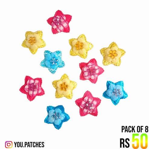 Multi Stars Patch (Pack of 8) – You Collection